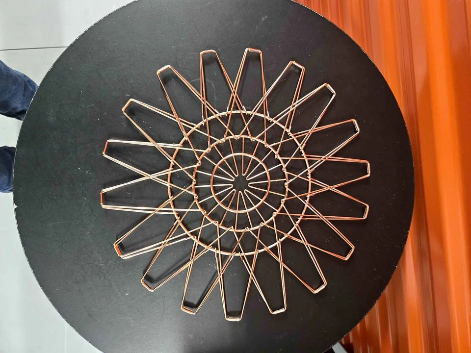Rose Gold Collapsible Wire Fruit Basket