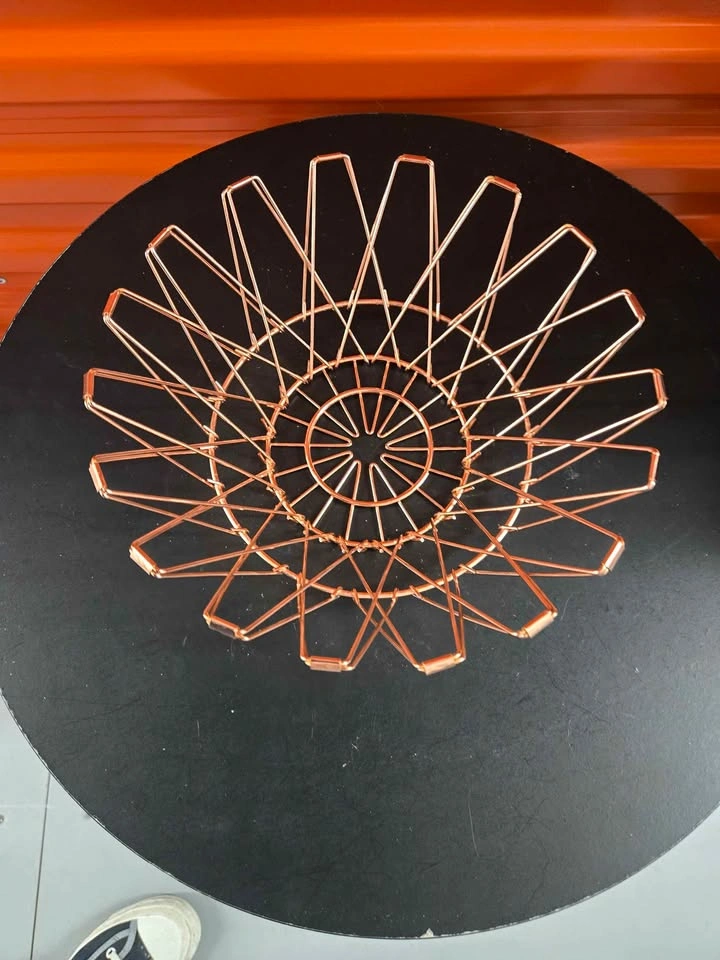 Rose Gold Collapsible Wire Fruit Basket - photo 2