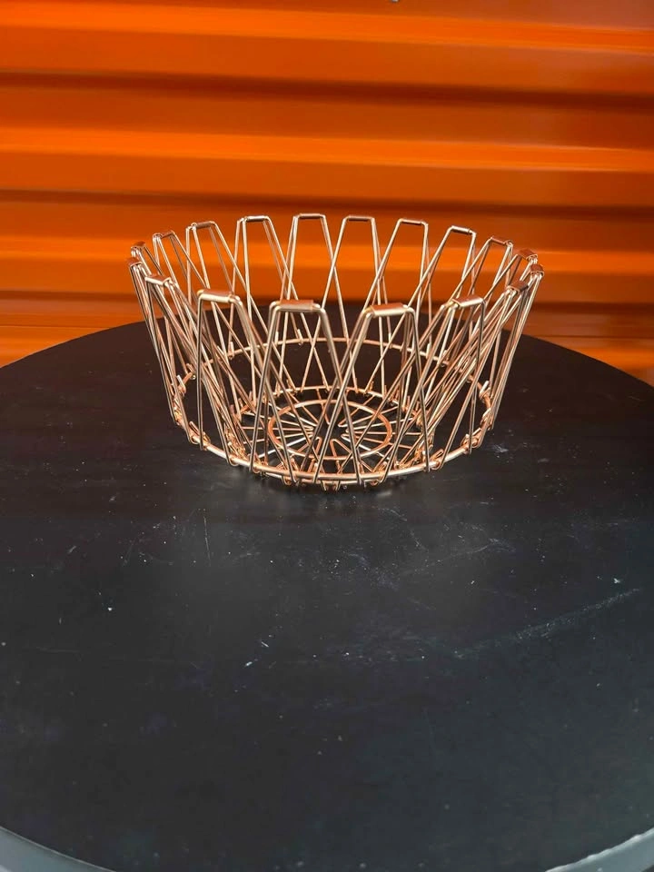 Rose Gold Collapsible Wire Fruit Basket - photo 5
