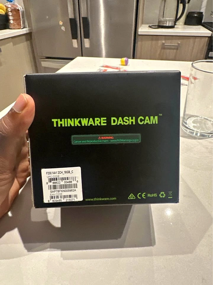 Brand New Thinkware F200 Dash Cam Front & Rear Camera