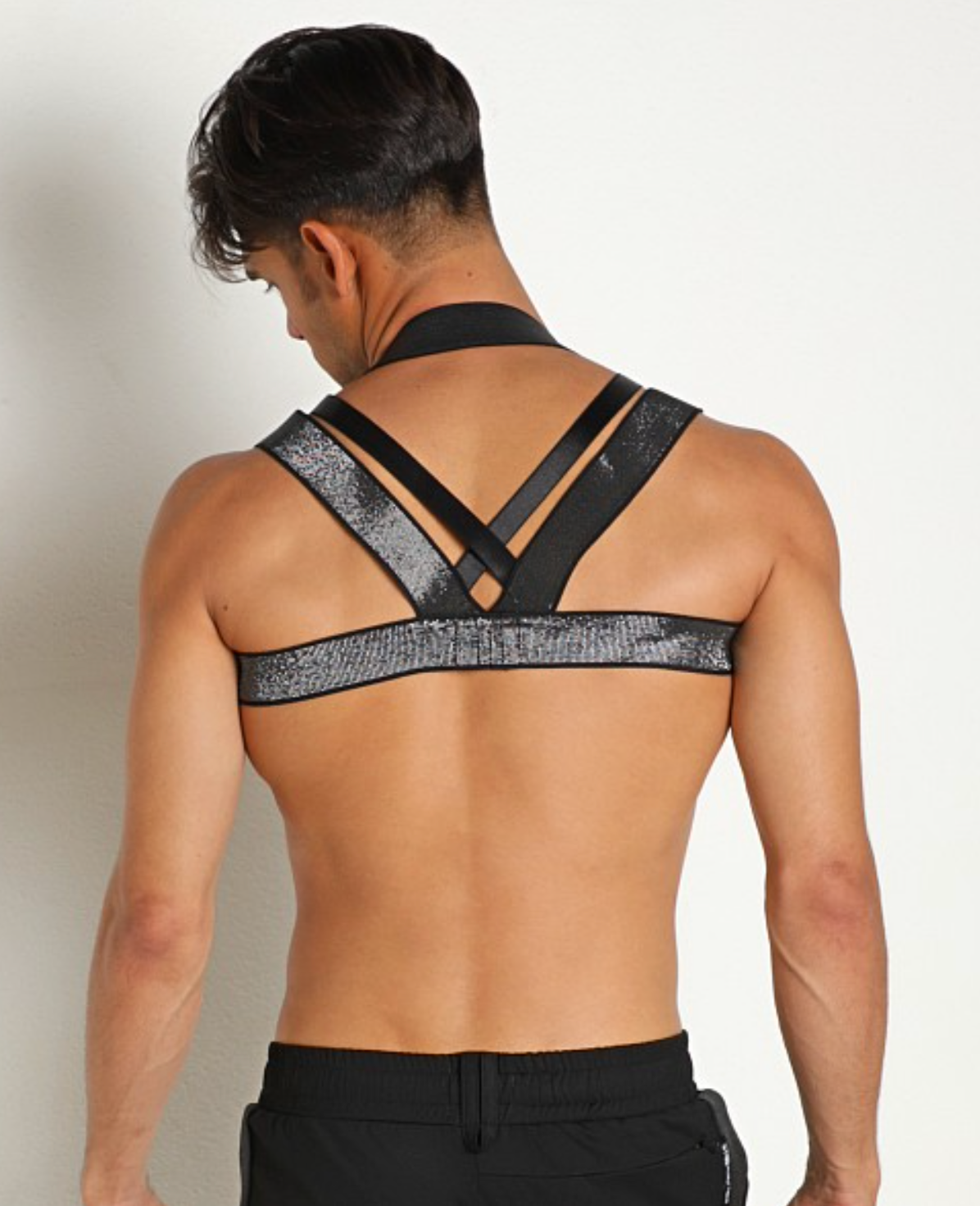 STUD GRAPHITE V-BACK RING HARNESS BLACK - photo 2
