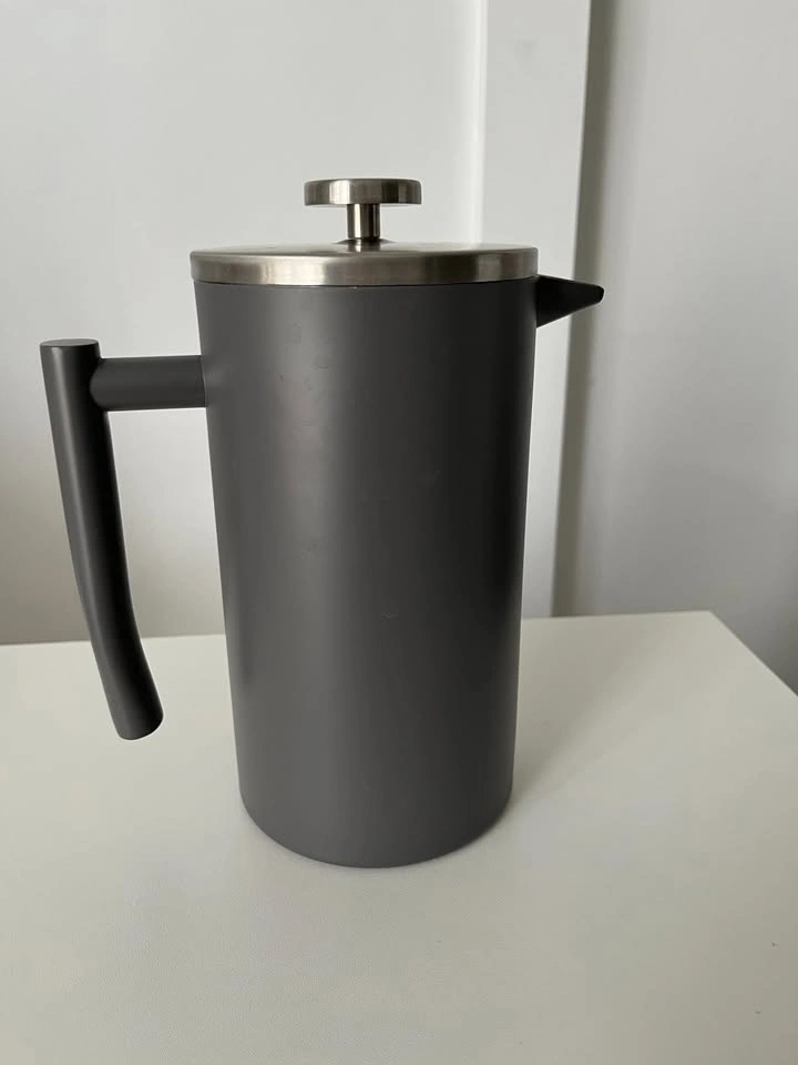 Veken French Press Coffee Tea Maker 34 oz Stainless Steel - photo 3