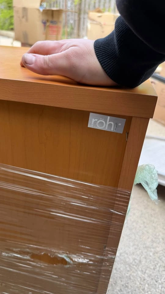 Röhr Wood Office Storage Cabinet With Lock, 36"W x 30"H - photo 4