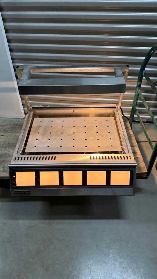 Roundup Commercial Stainless Steel Food Warmer / Display Unit