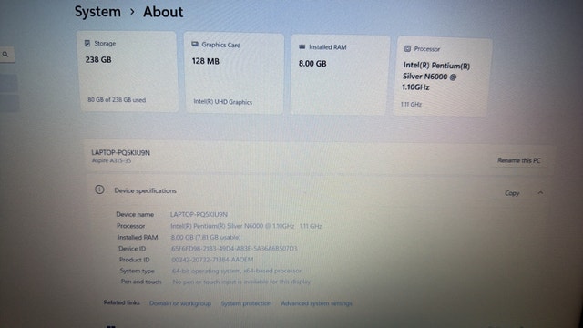 2021 Acer Aspire 3 – 15.6" Laptop - photo 4
