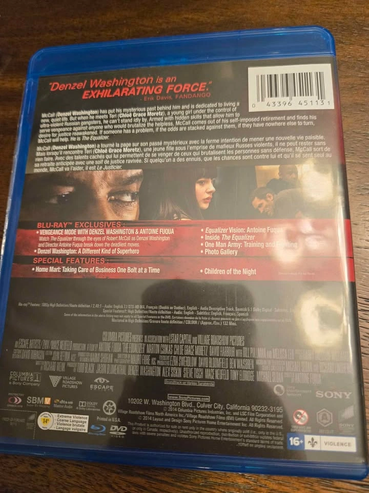 The Equalizer (Blu-Ray/DVD) - photo 3