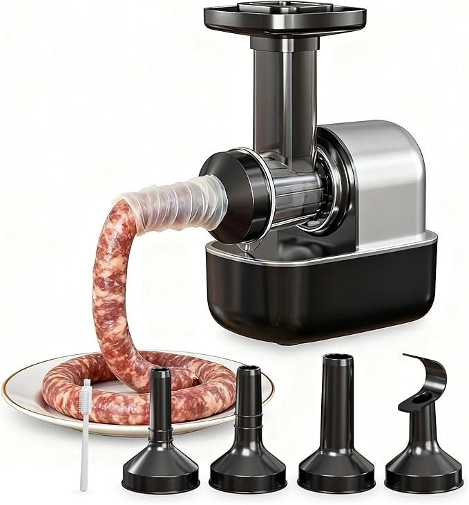 Electric Sausage Stuffer Machine, Easy Clean Homemade Sausage Ma