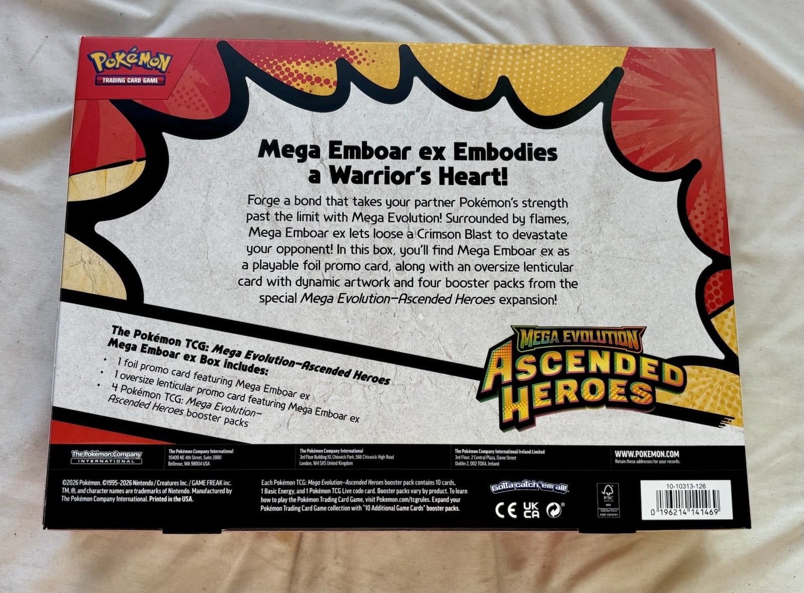 Pokemon TCG Ascended Heroes Mega ex Box Set (3 Boxes) - photo 3