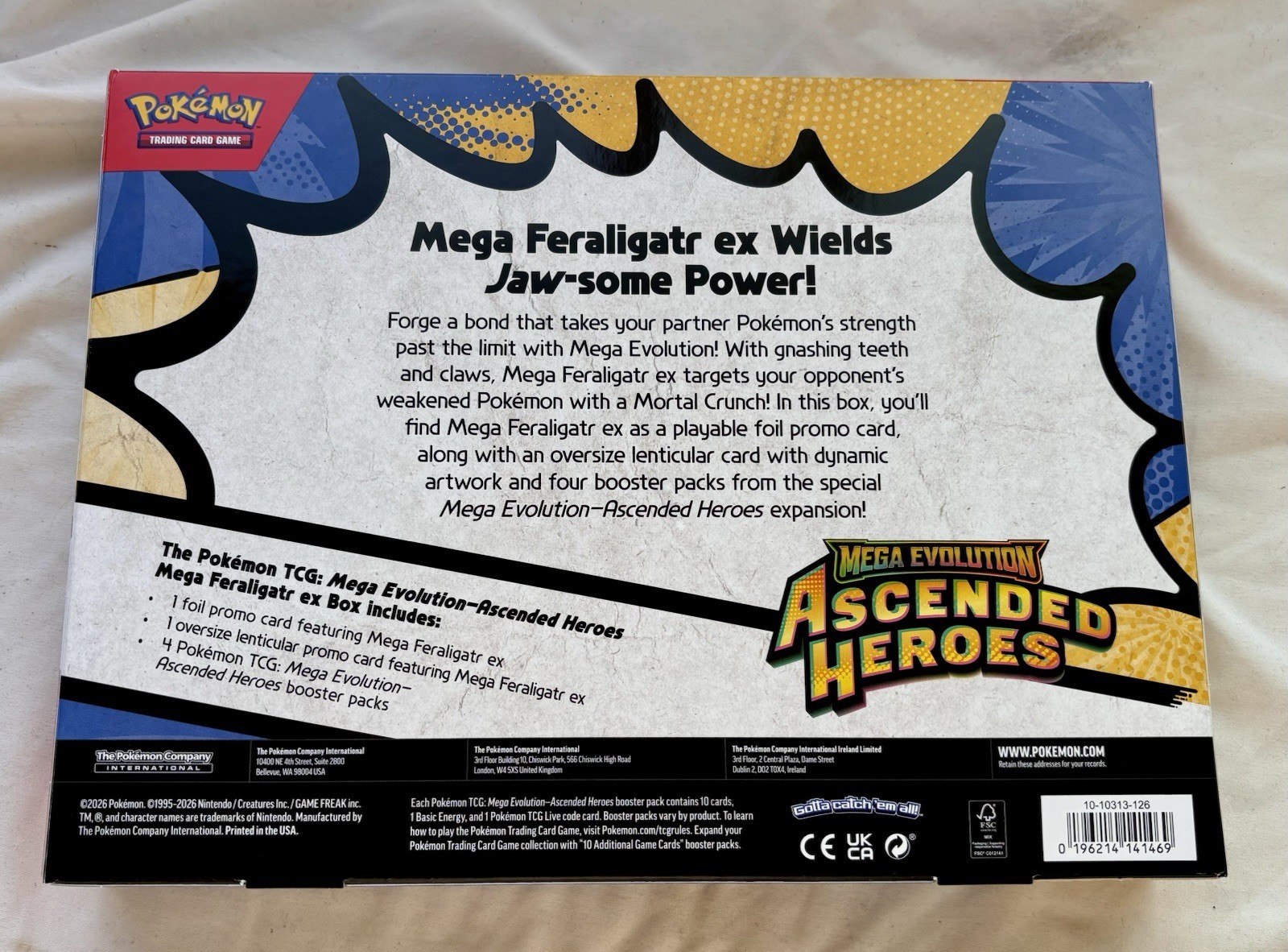 Pokemon TCG Ascended Heroes Mega ex Box Set (3 Boxes) - photo 5
