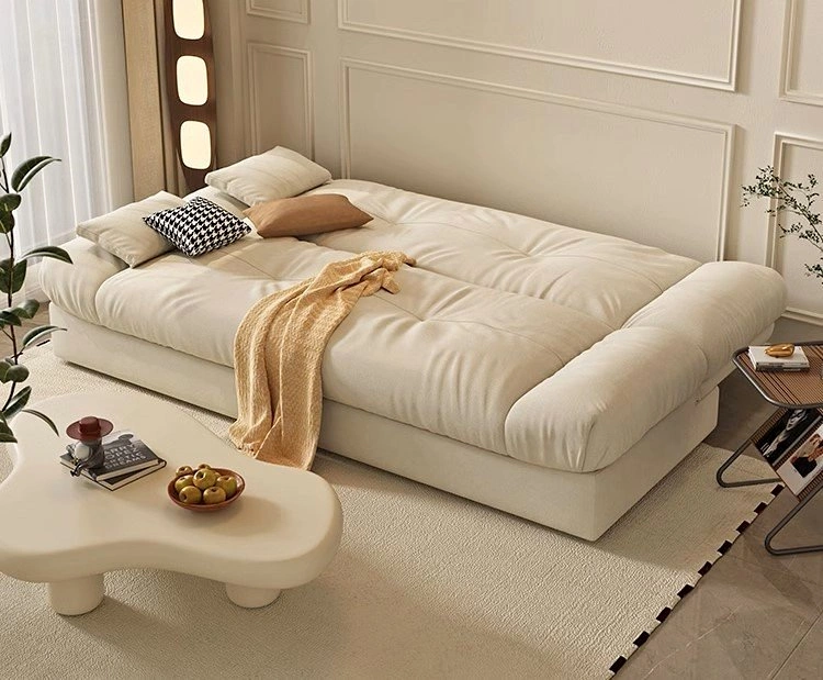 Minimalist Cloud Sofa Bed - Dark Grey