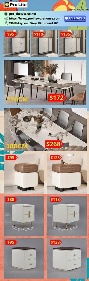 Ready to upgrade your space or furnish a new home? Now’s the tim