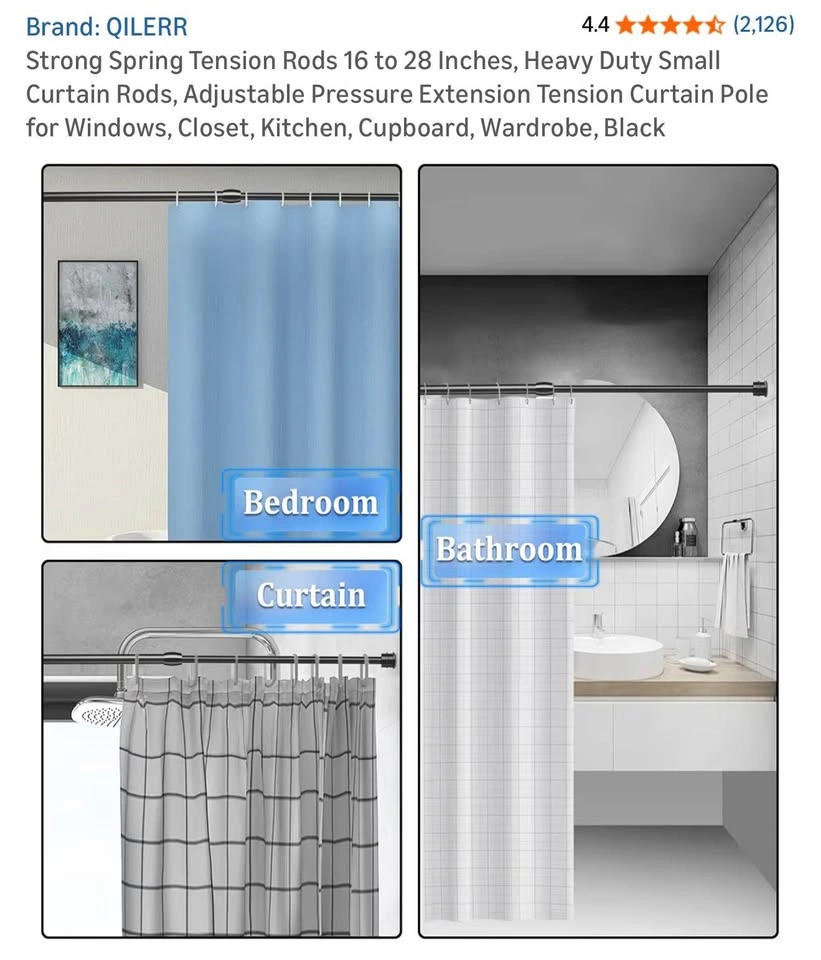Tension Curtain Rod - photo 3