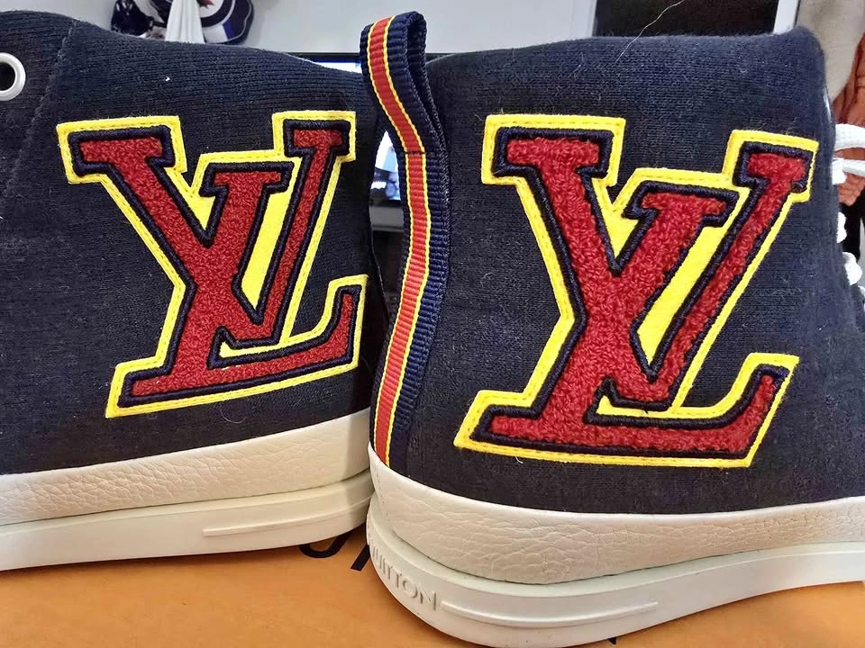 LV Fastball Hightop Sneakers