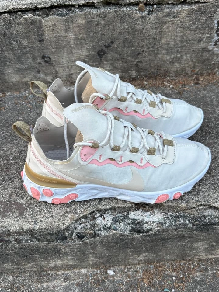 Nike React Element 55 Phantom Tan Pink Womens US 8.5 - photo 2
