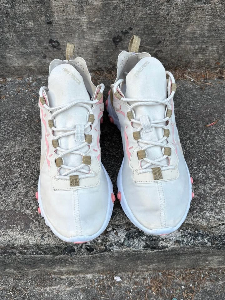 Nike React Element 55 Phantom Tan Pink Womens US 8.5 - photo 3
