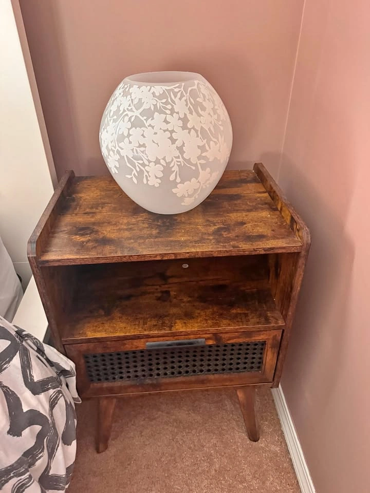 Two Nightstands with charging ports
