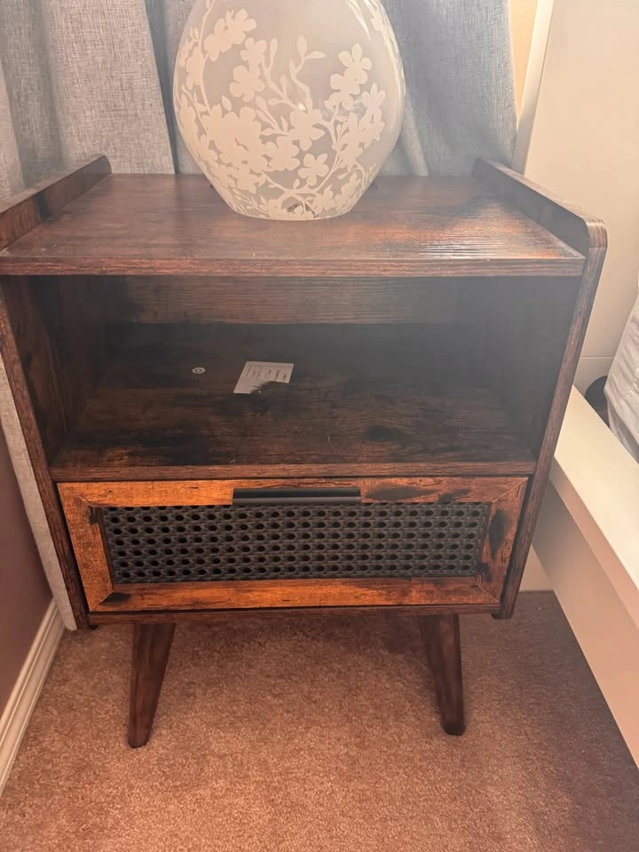 Two Nightstands with charging ports - photo 2