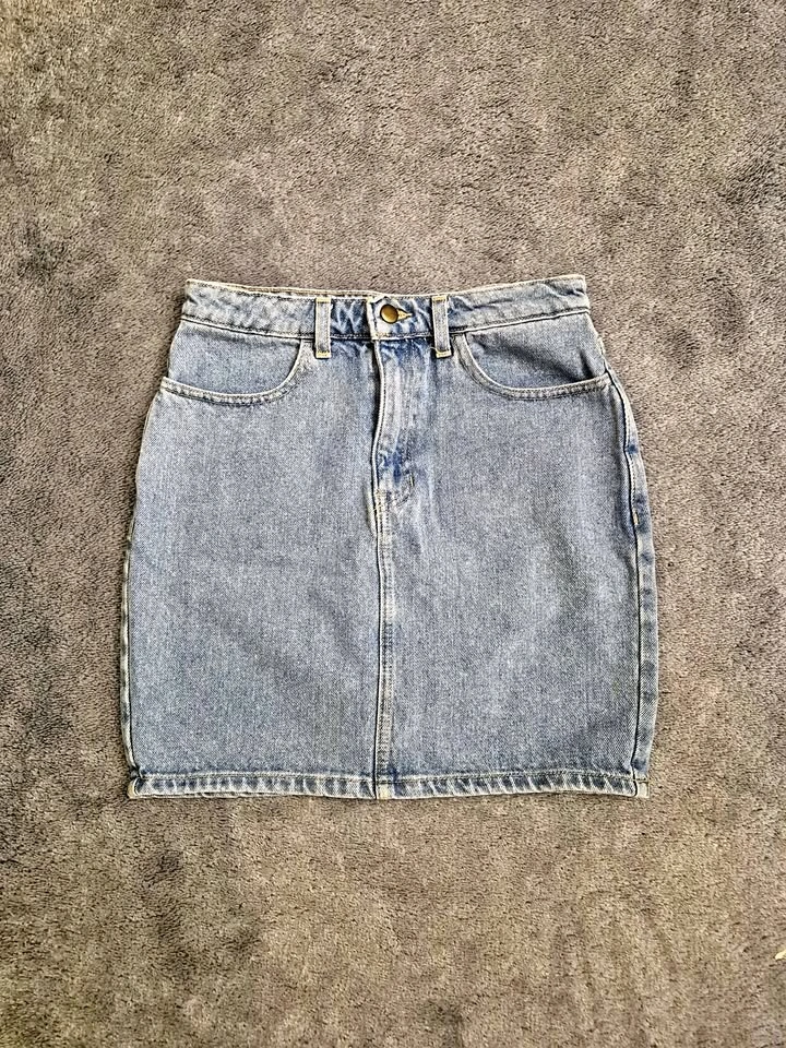 American Apparel Denim Skirt, M