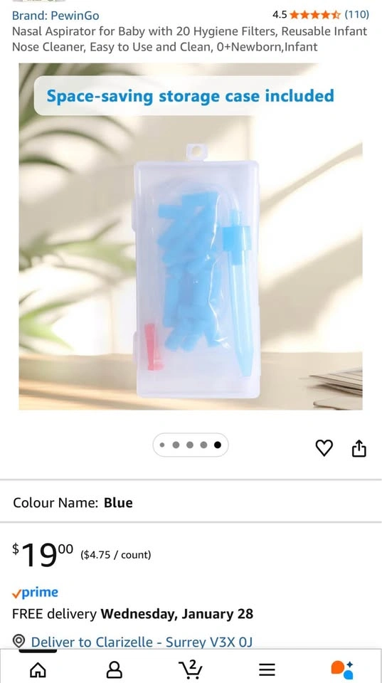 Baby Nasal Aspirator - photo 2