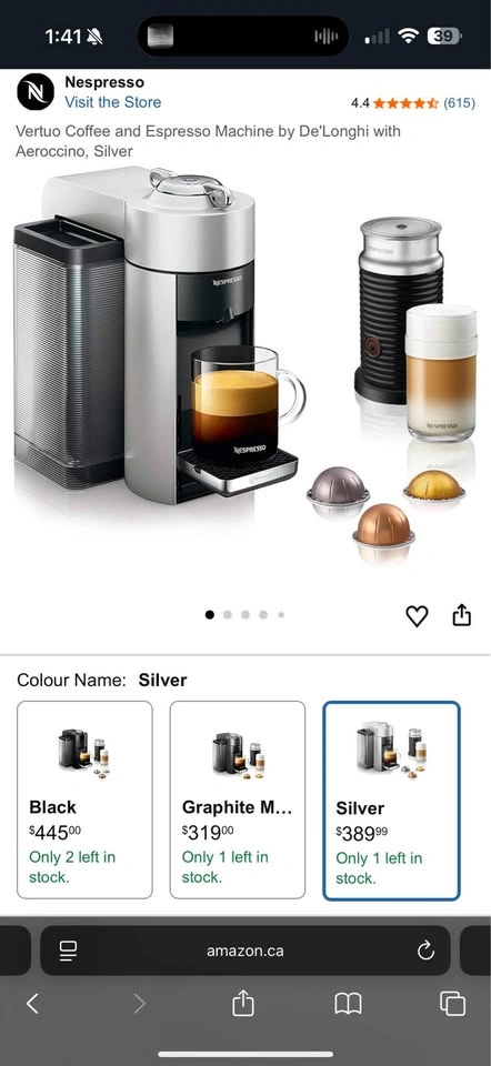 Nespresso Vertuo Machine - photo 2
