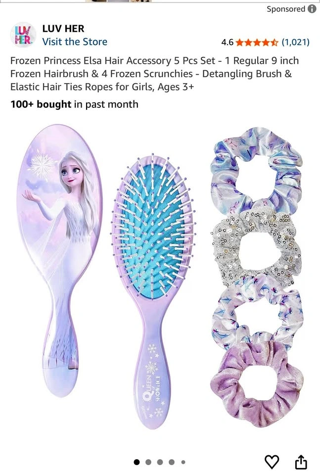 Frozen Elsa Hair Accessory Set