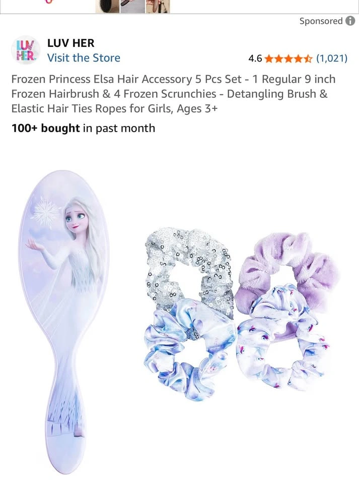 Frozen Elsa Hair Accessory Set - photo 2
