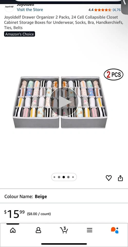 Drawer Organizer 2pcs
