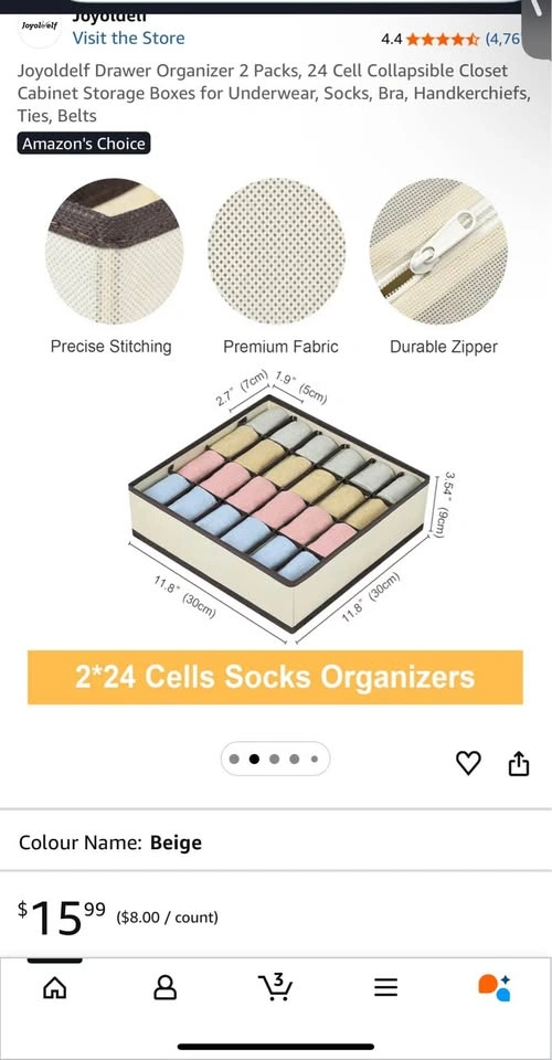 Drawer Organizer 2pcs - photo 3