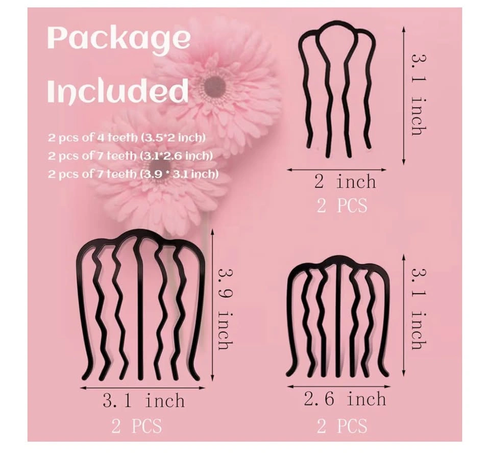 6pcs Hair Fork Clips - photo 2