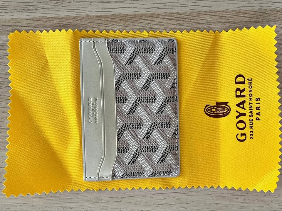 Grey card holder