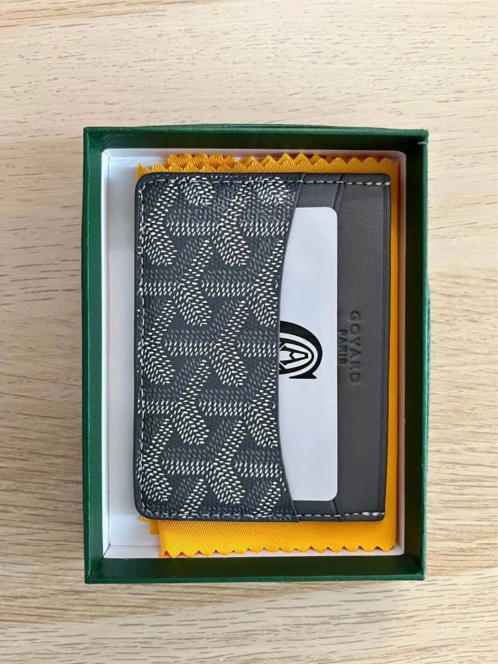 Grey card holder