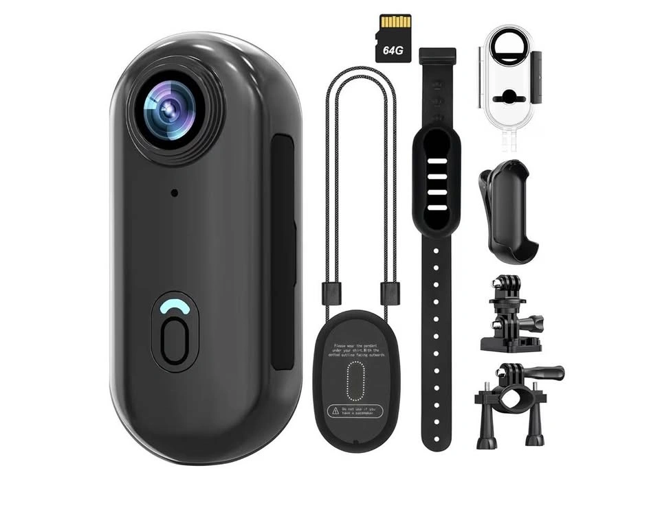 1080P Mini Body Camera w/ Waterproof Case - photo 4
