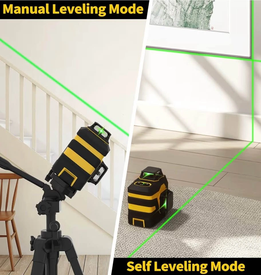 IKOVWUKk Laser Level, 3x360° Cross Line Laser - photo 4