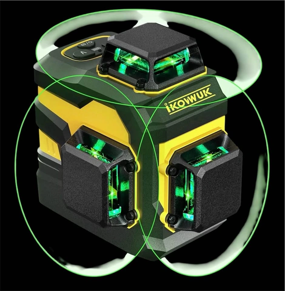 IKOVWUKk Laser Level, 3x360° Cross Line Laser - photo 5