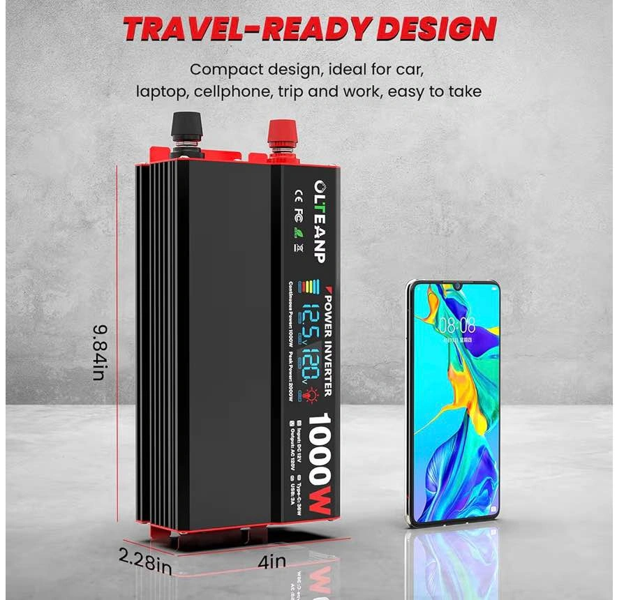 OLTEANPp 1000 Watt Power Inverter - photo 3