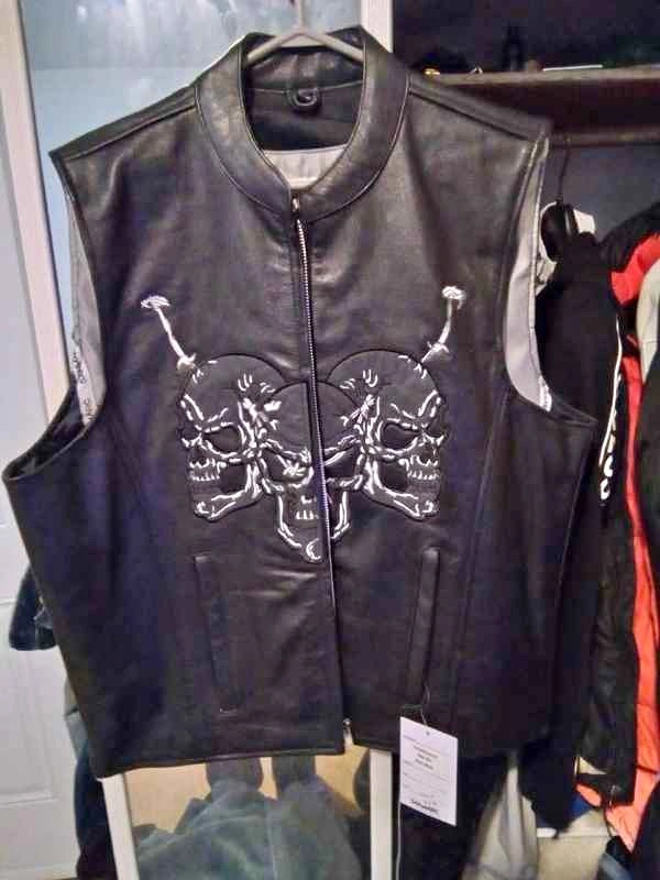 Brand New Genuine Leather Vest