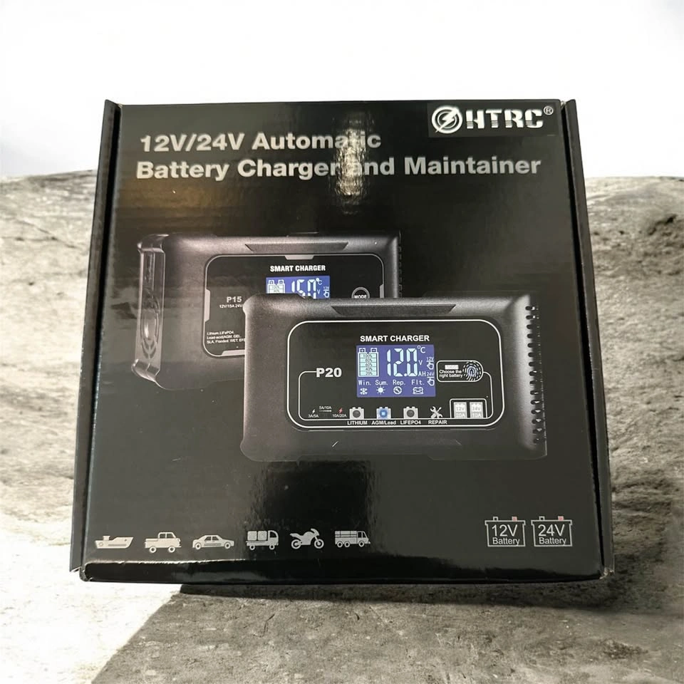 12V/24V Smart Car Battery Charger - photo 2
