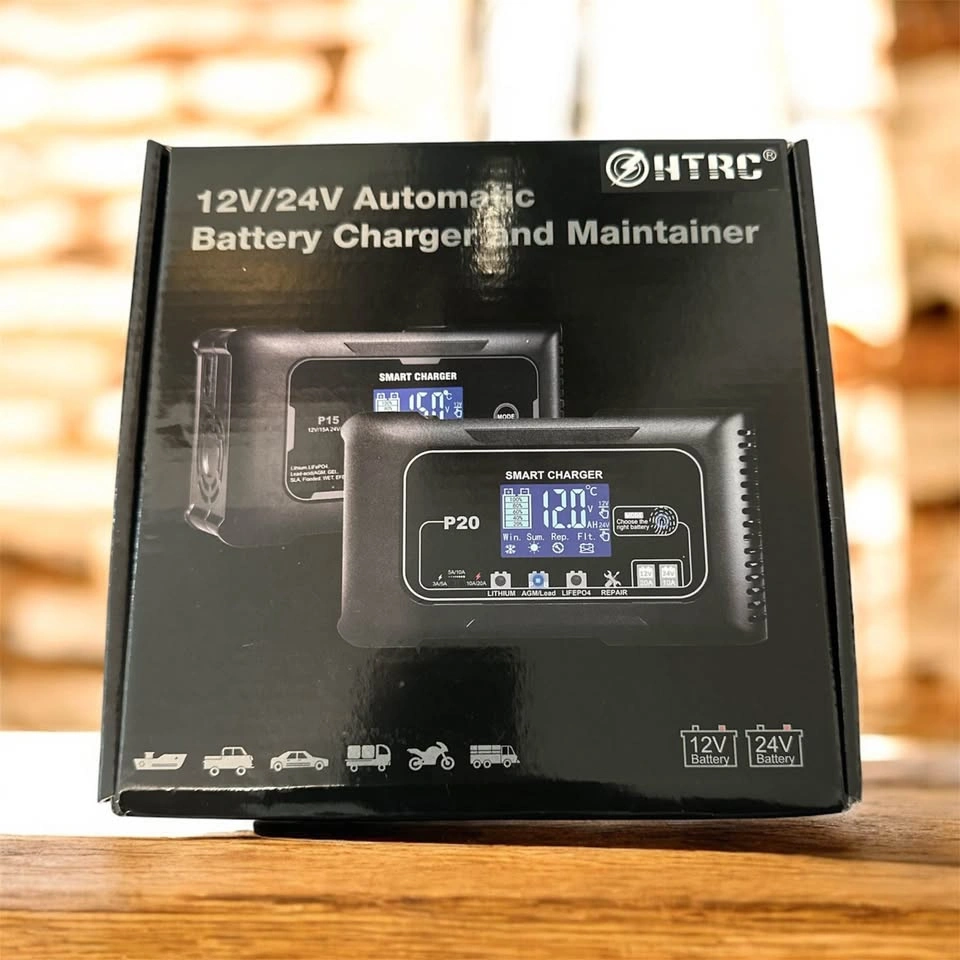 12V/24V Smart Car Battery Charger - photo 4