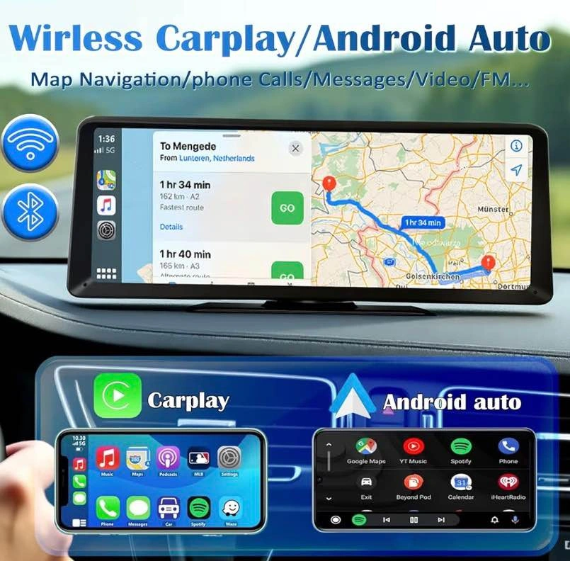 8.1" HD Carplay Screen & 2K Dash Cam - photo 4