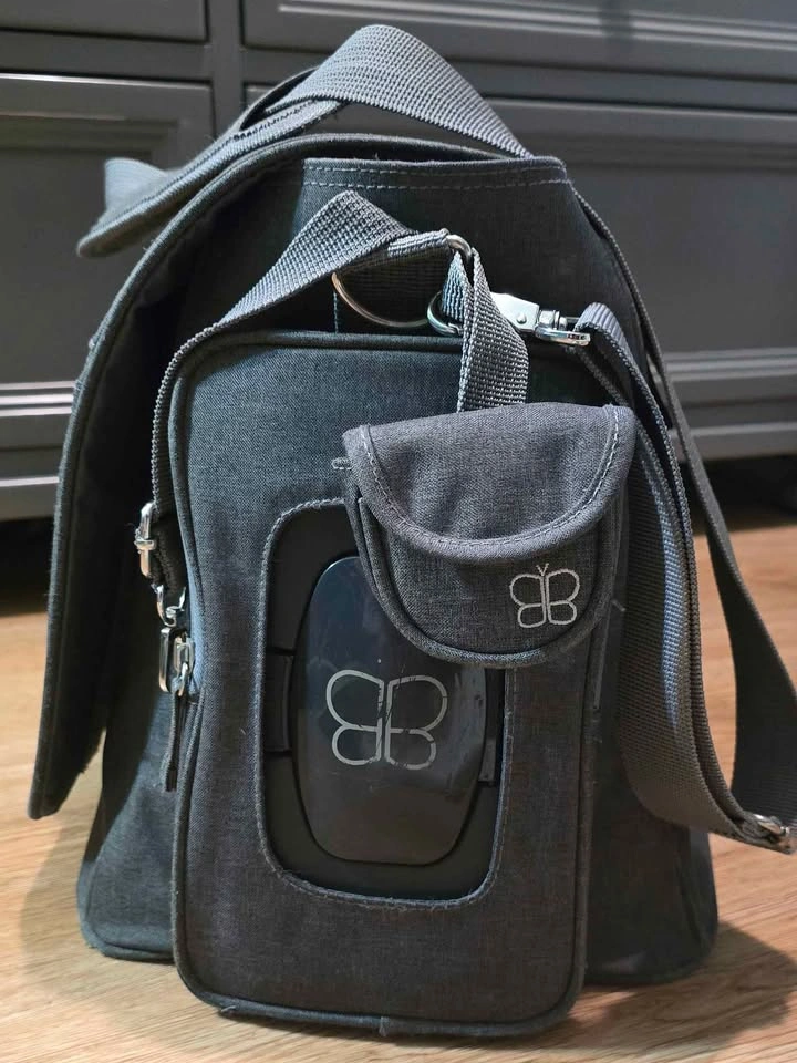 Bblüv Diaper Bag / Baby Travel Bag – Grey - photo 2