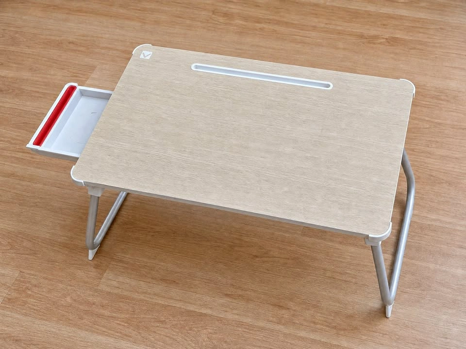 Small Folding Lap Desk / Bed Table 65 x 44 x 30 cm
