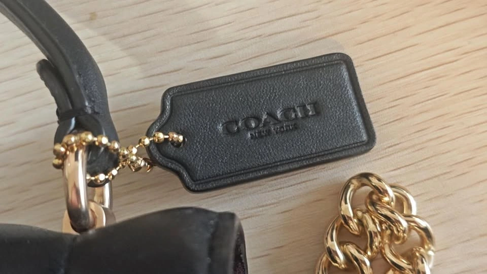 Coach Black Quilted Leather Top Handle / Crossbody Bag - photo 3