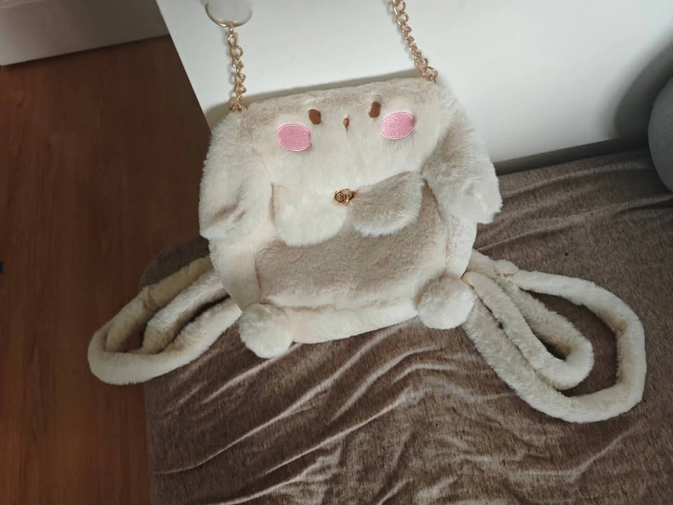 New Plush Bunny Convertible Bag - photo 3