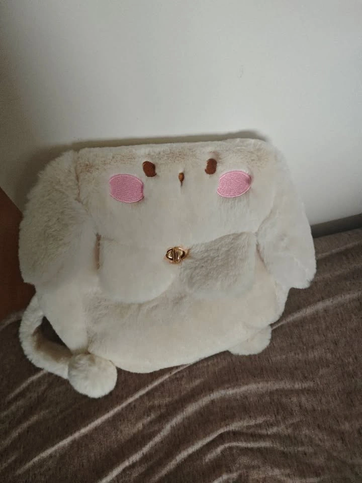 New Plush Bunny Convertible Bag - photo 5