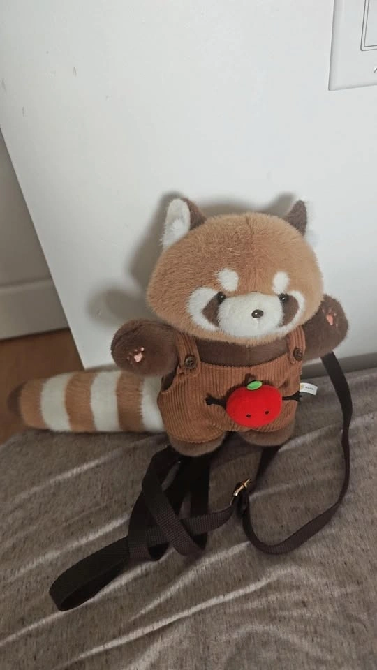 New Red Panda Plush Mini Backpack - photo 2