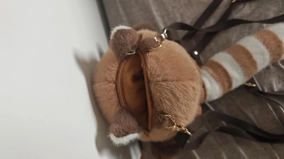 New Red Panda Plush Mini Backpack - photo 4