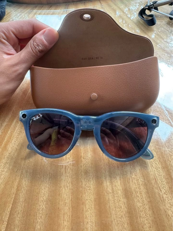 Ray-Ban Meta Headliner Smart Glasses Blue - photo 2