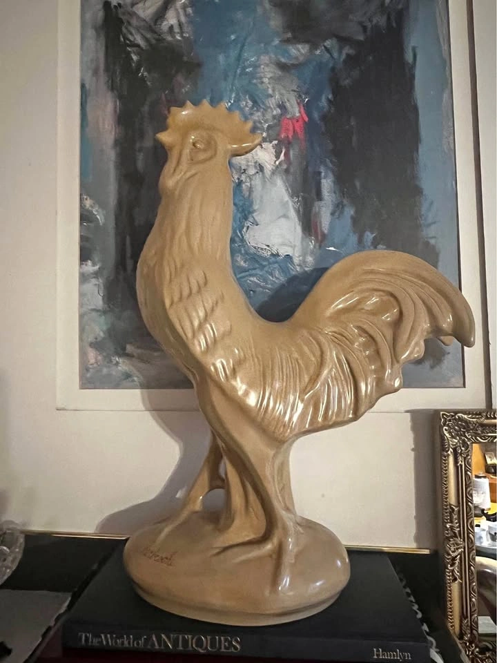 Vintage Rooster by Sherbrooke Pottery