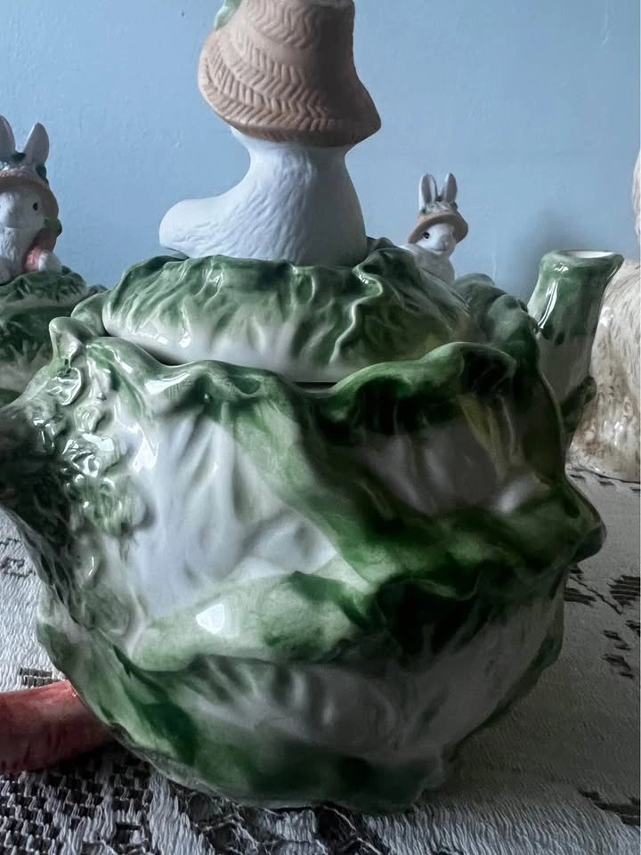 Cabbage Bunny Tea Set - photo 3