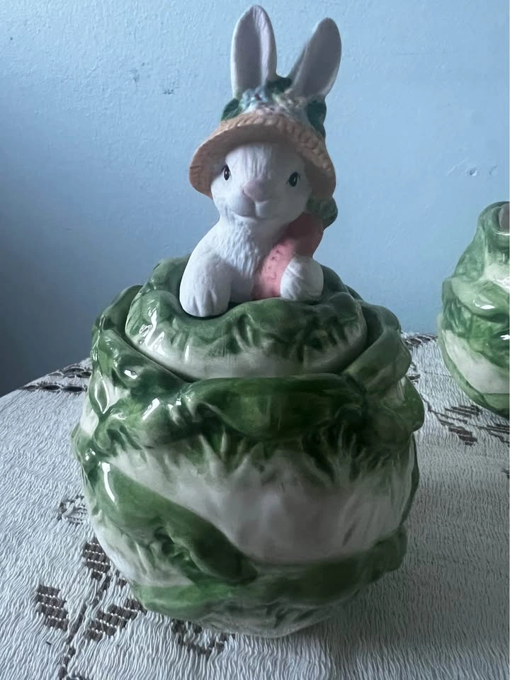 Cabbage Bunny Tea Set - photo 4